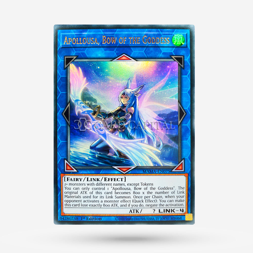 Apollousa, Bow of the Goddess MAMA-075 Ultra Rare EN NM+