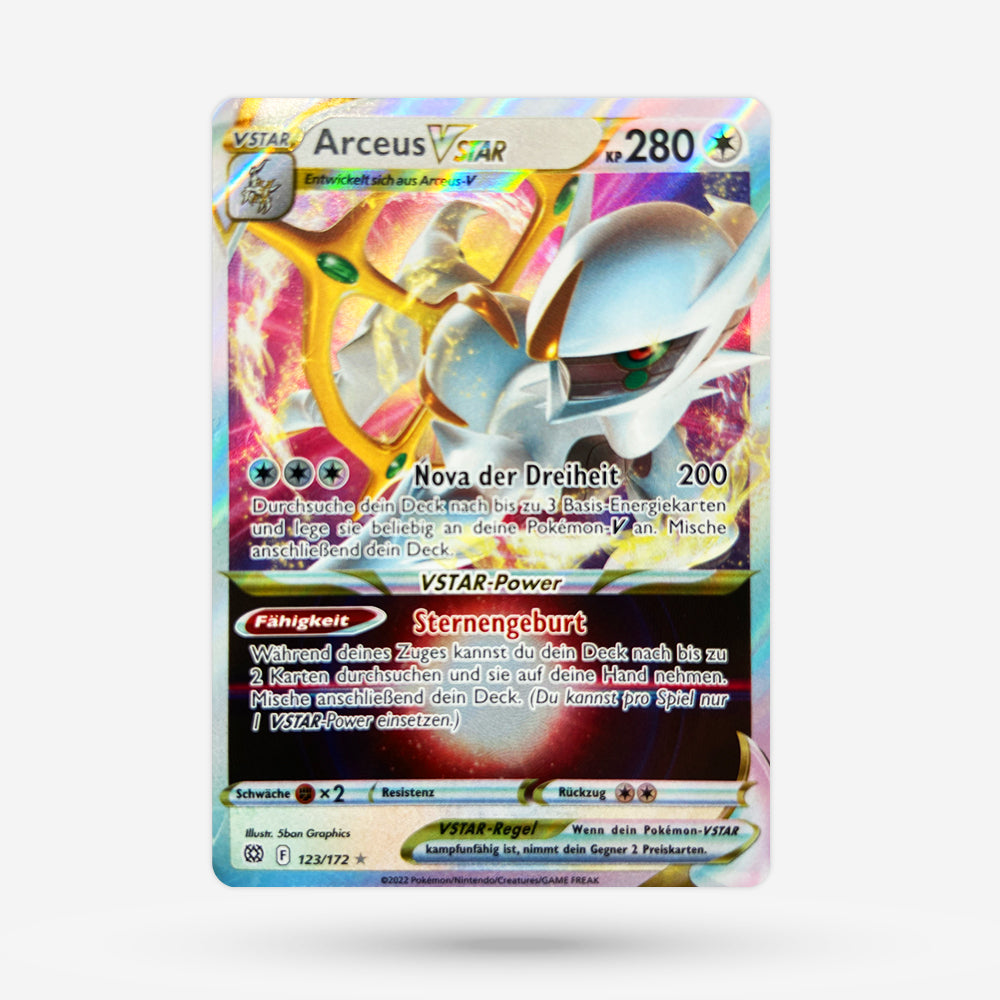 Arceus VSTAR BRS 123 Ultra Rare DE NM+