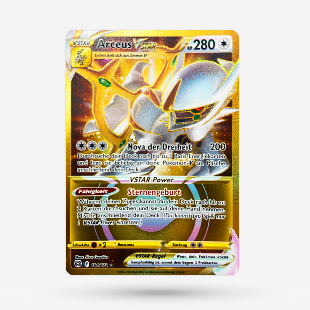 Arceus VSTAR BRS 184 Secret Rare DE NM+