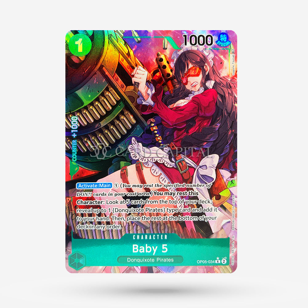 Baby 5 (OP05-034) Alternate Type EN NM+