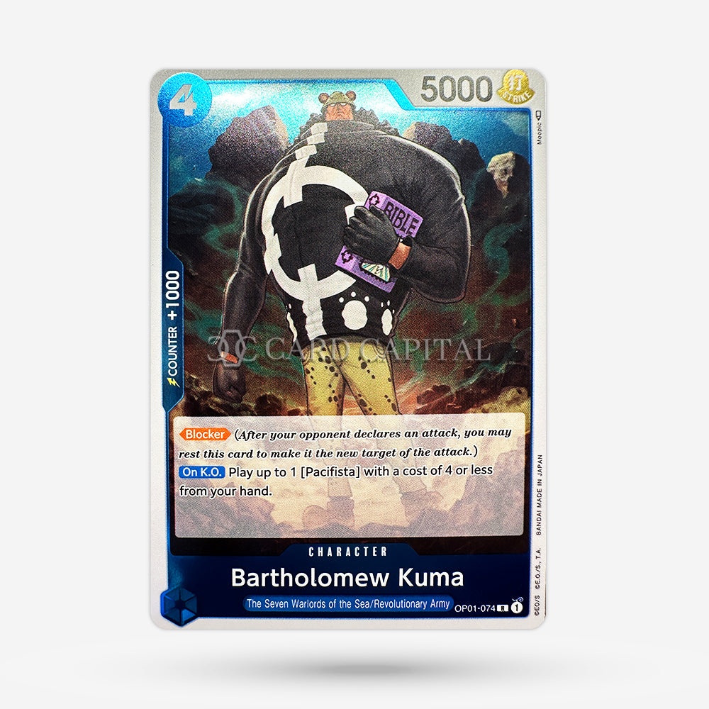 Bartholomew Kuma OP01-074 Rare EN NM+