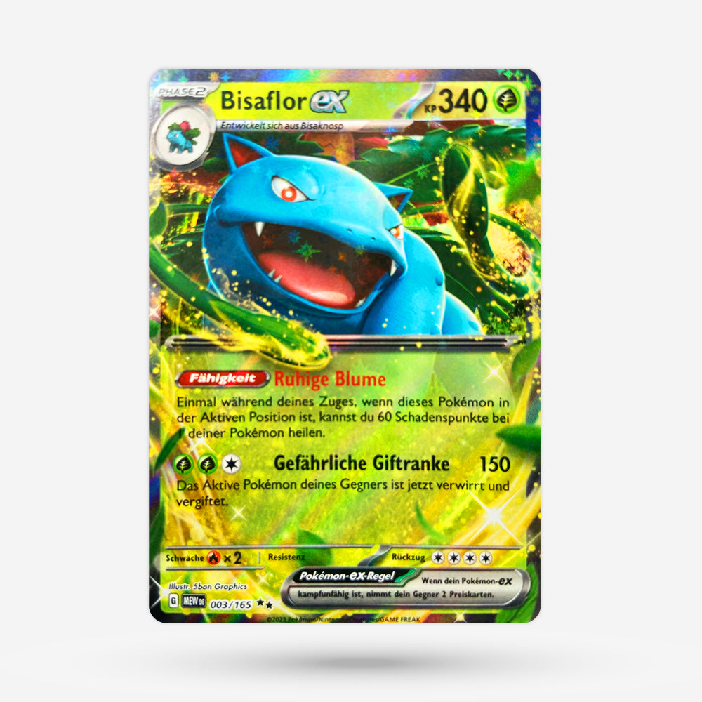 Bisaflor ex MEW 003 Double Rare DE NM+