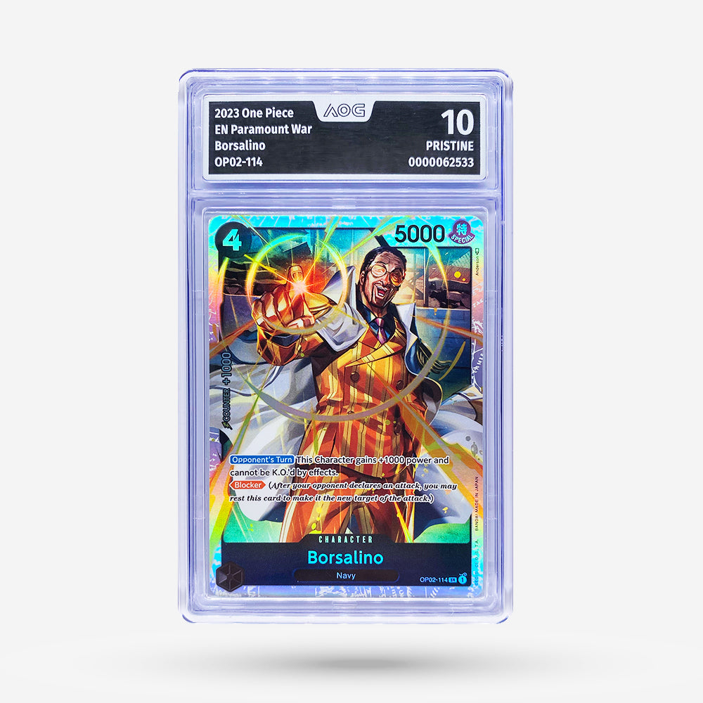 Borsalino OP02-114 Super Rare EN AOG PRESTINE 10