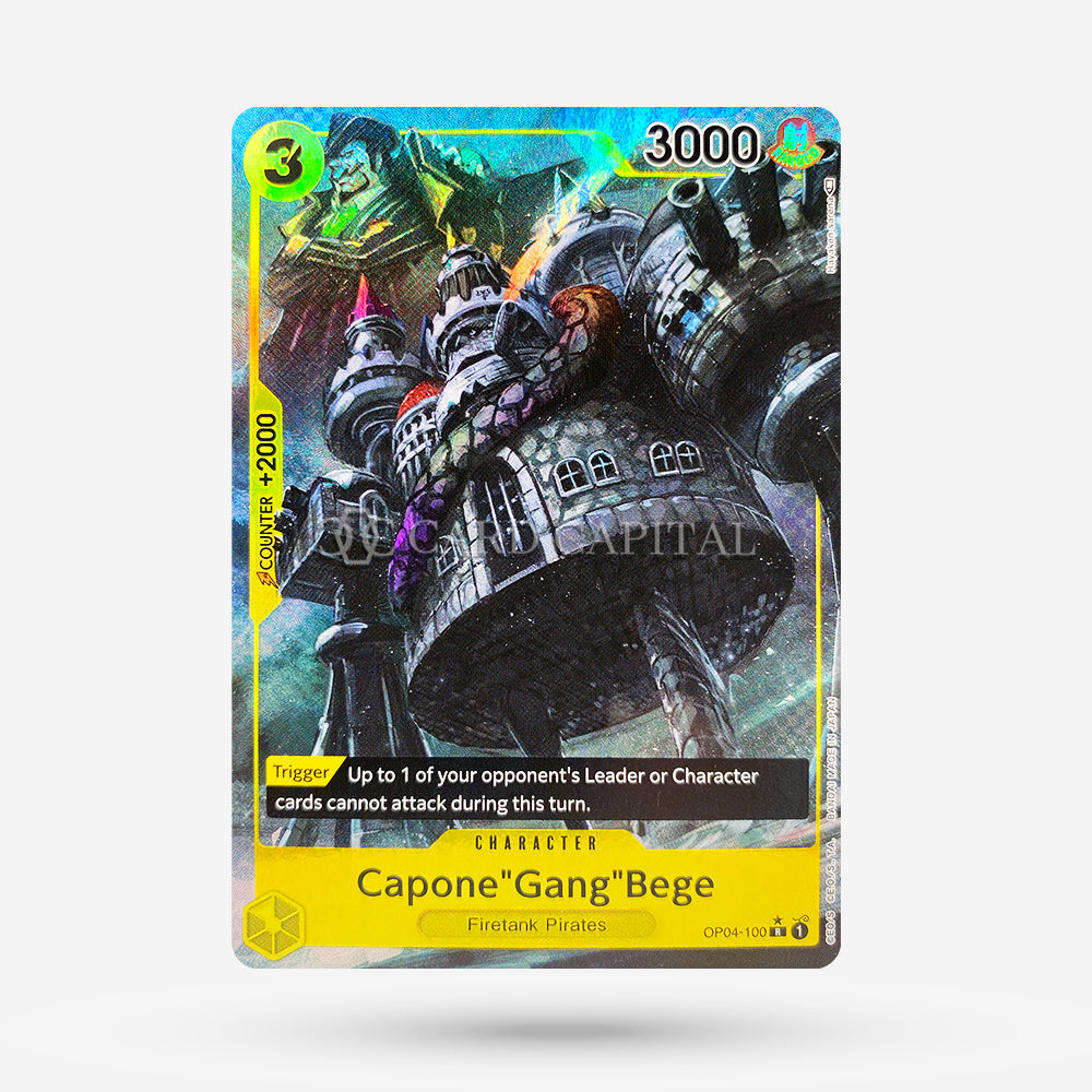 Capone"Gang"Bege" OP04-100 Alternate Art EN NM+