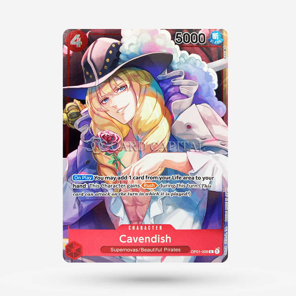 Cavendish (OP01-008) Alternate Type EN MT+