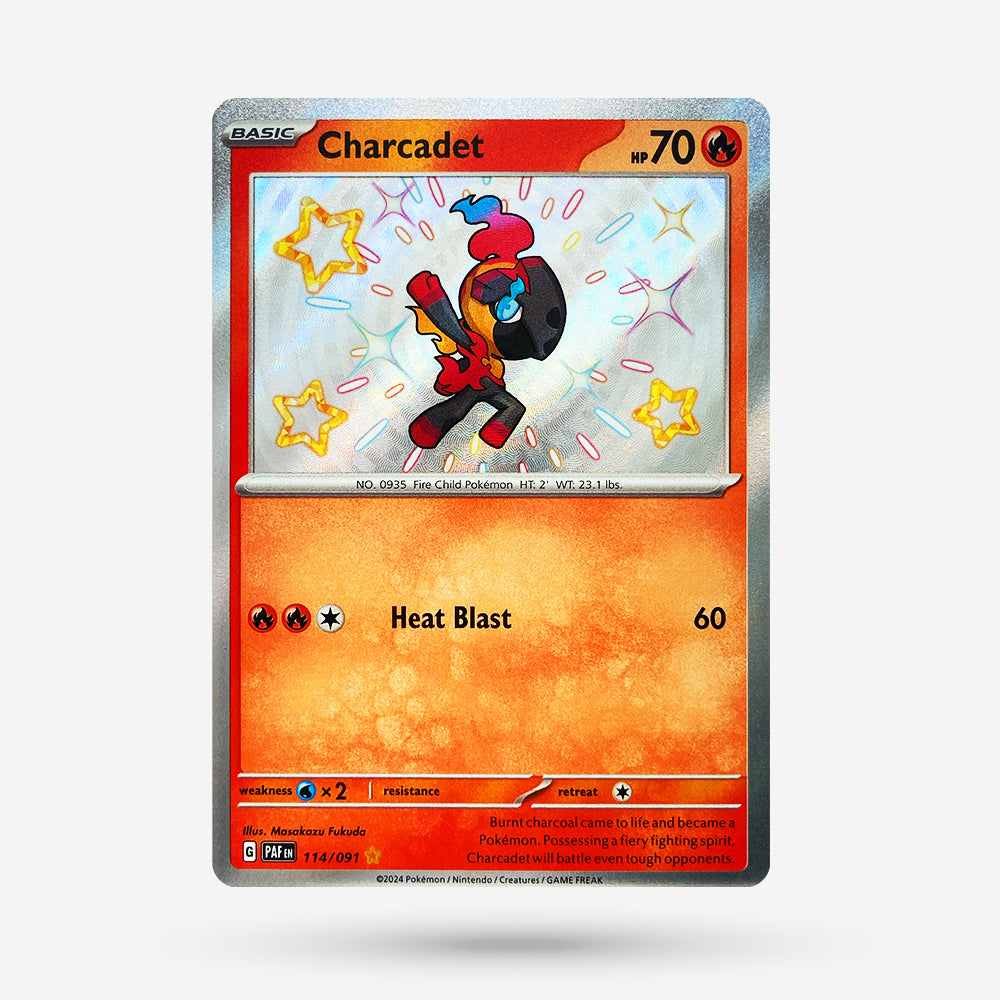 Charcadet PAF 114 Shiny Rare EN NM+