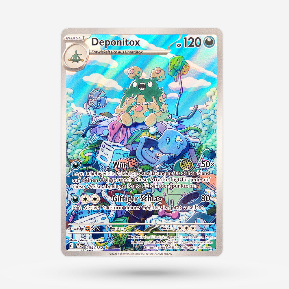 Deponitox PAR 204 Illustration Rare DE NM+