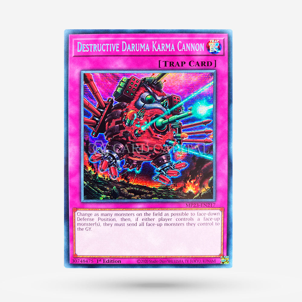 Destructive Daruma Karma Cannon MP23-217 Secret Rare EN NM+
