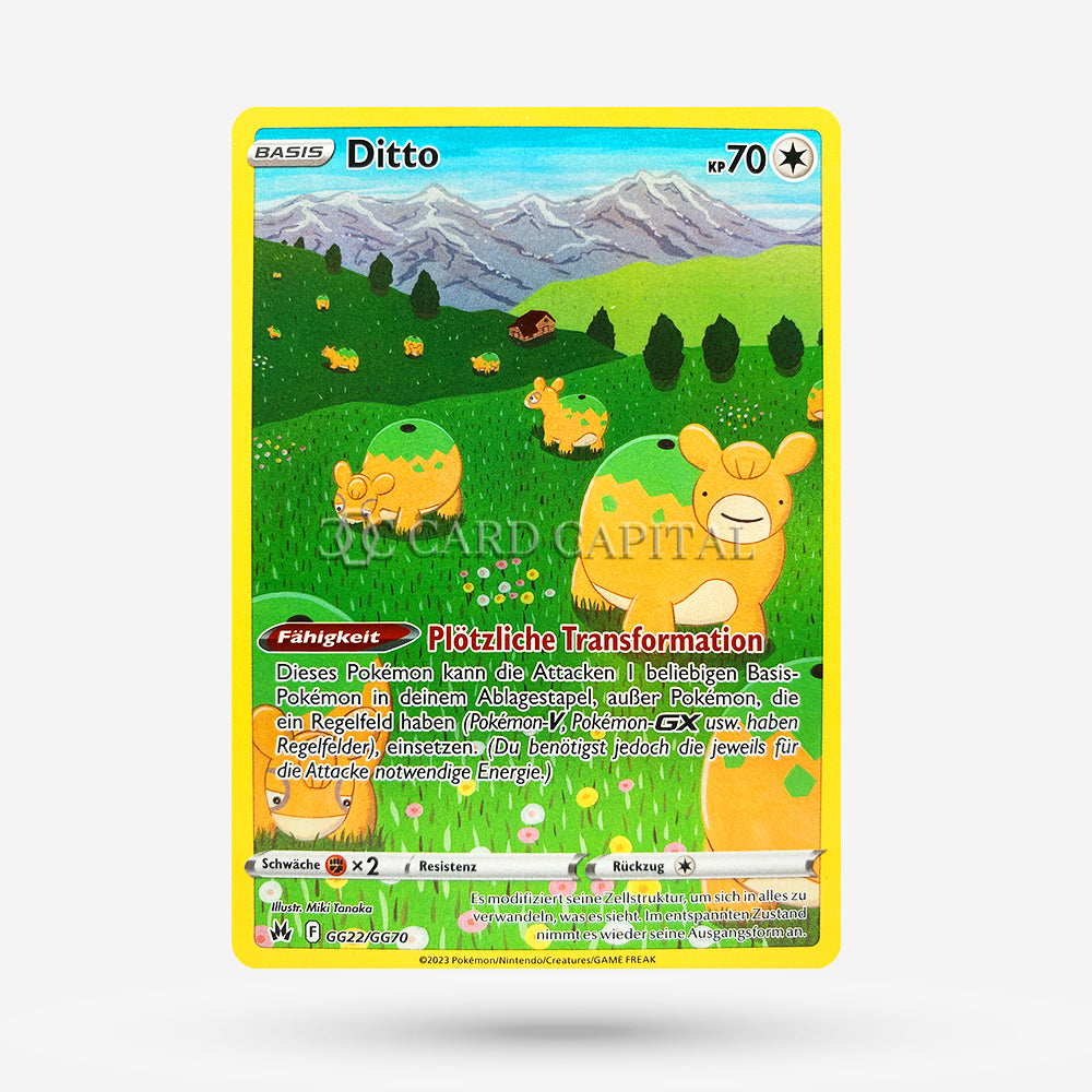 Ditto CRZ GG22 Illustration Rare DE NM+