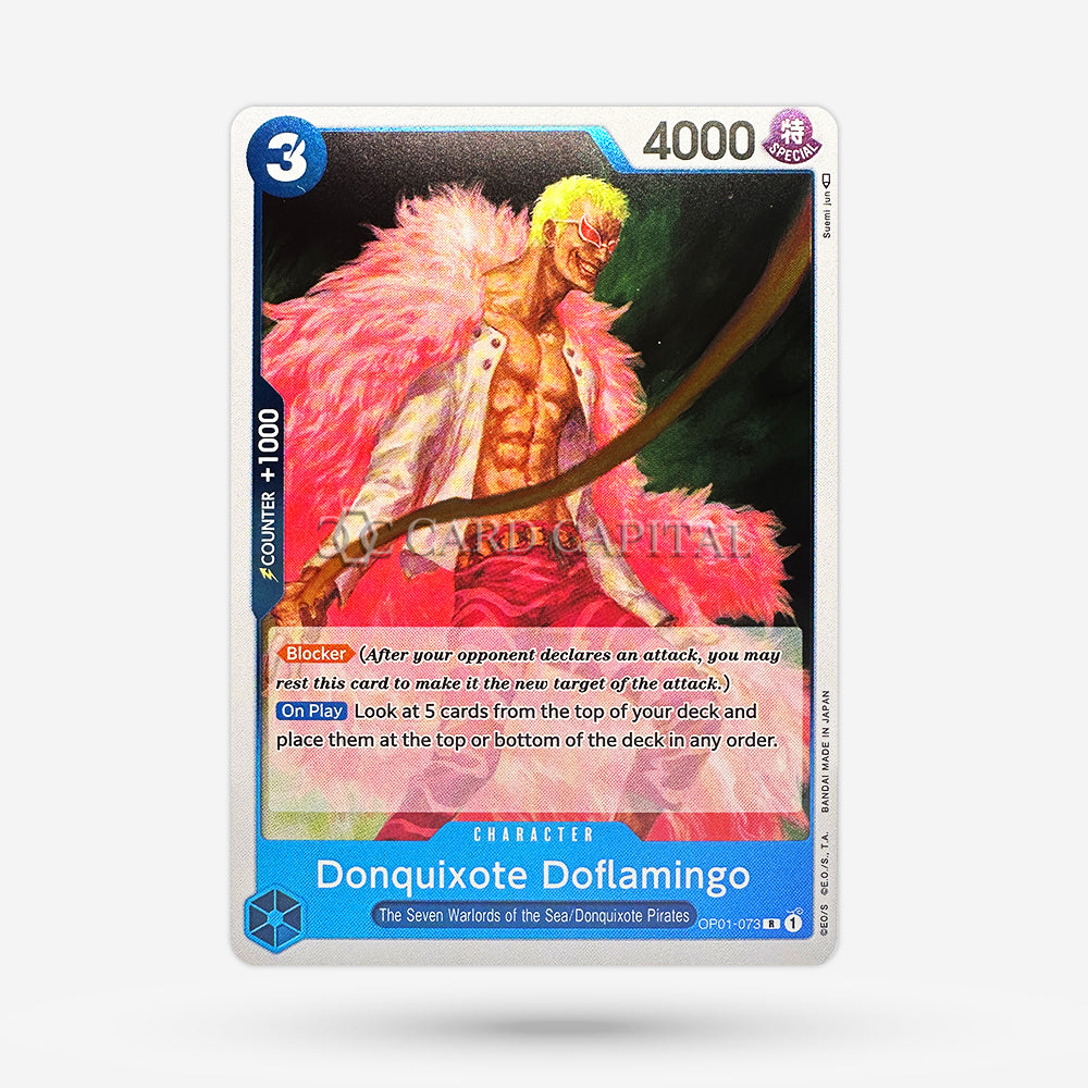 Donquixote Doflamingo OP01-073 Rare EN NM+