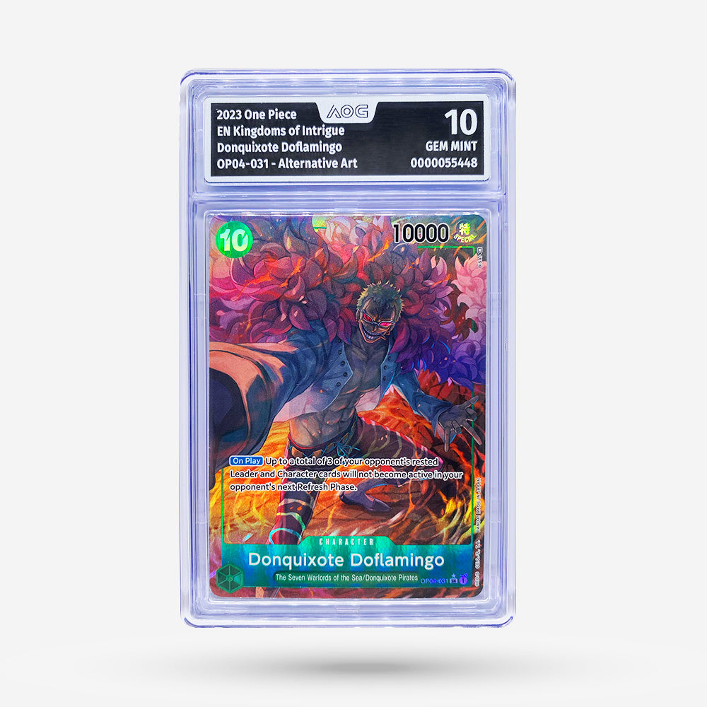 Donquixote Doflamingo OP04-031 Alternate Art EN AOG GEM MINT 10