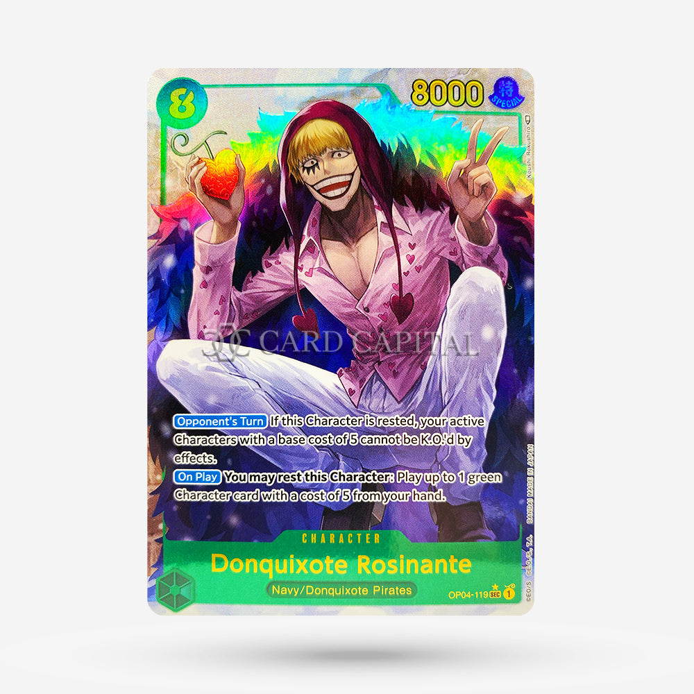Donquixote Rosinante OP04-119 Alternate Art EN NM+
