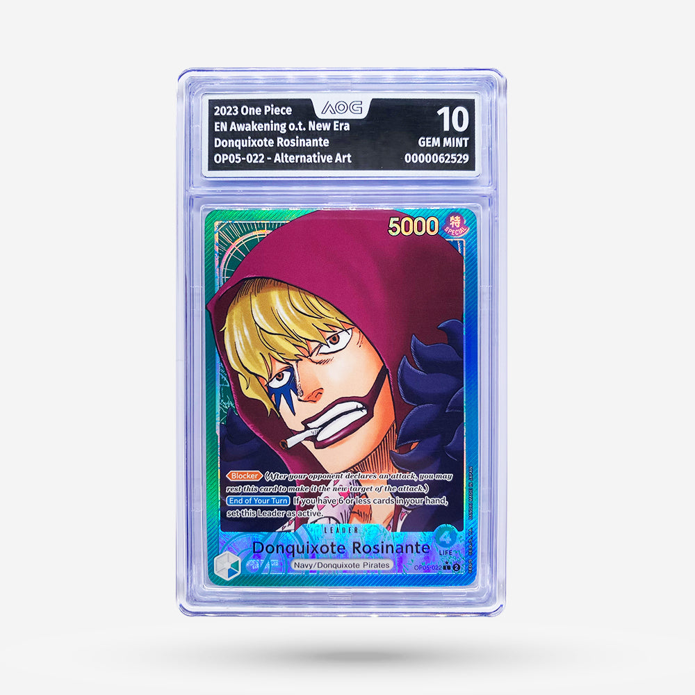Donquixote Rosinante OP05-022 Alternate Art EN AOG GEM MINT 10
