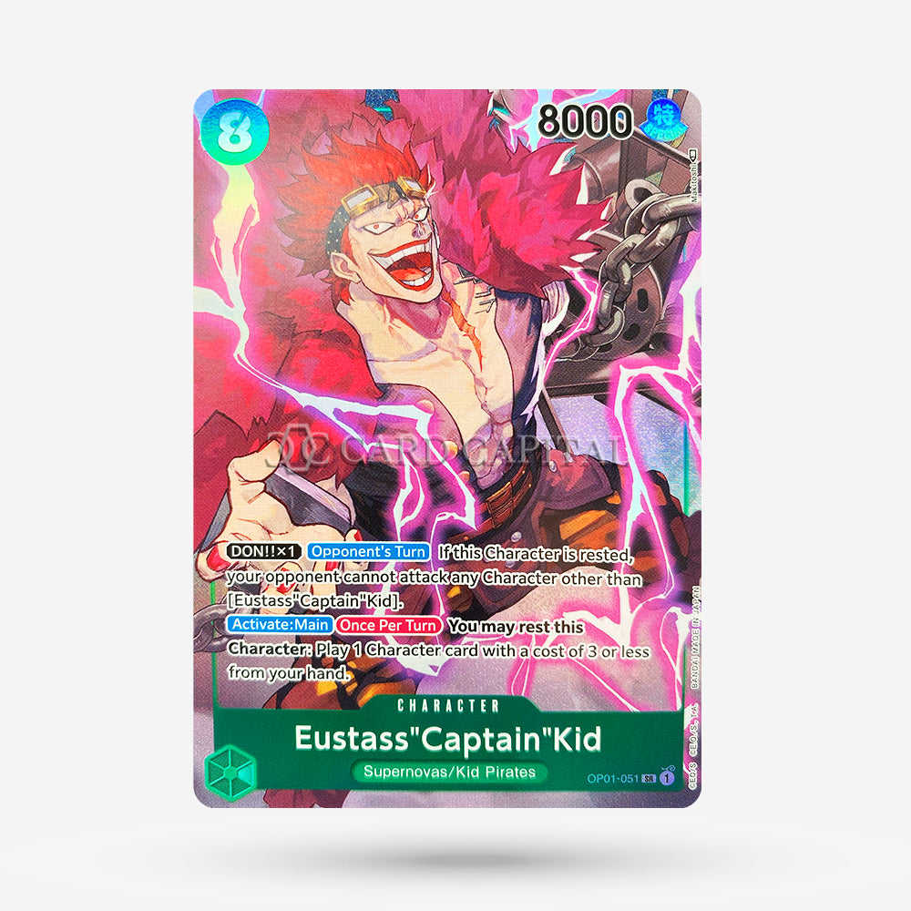 Eustass"Captain"Kid (OP01-051) Tipo alternativo ES