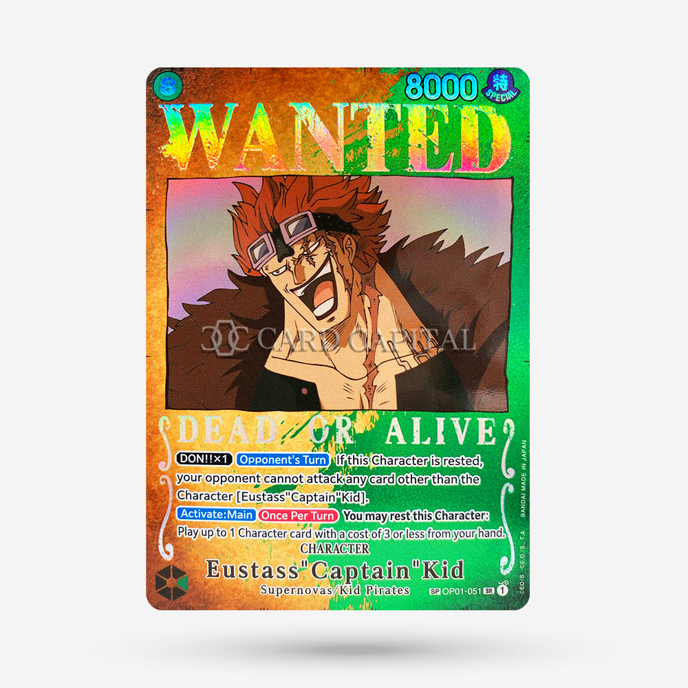 Eustass"Captain"Kid OP01-051 Special Rare EN MT+