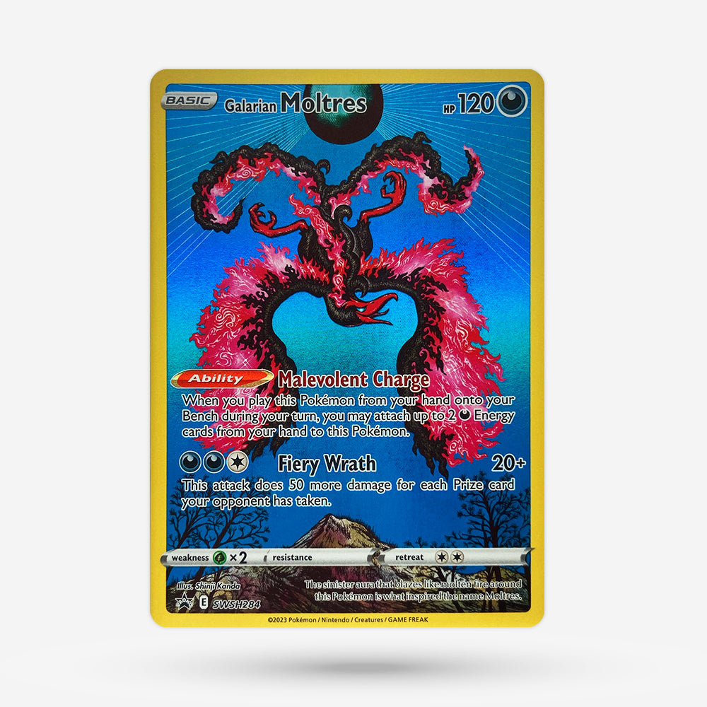 Galarian Moltres SWSH 284 Promo EN NM+