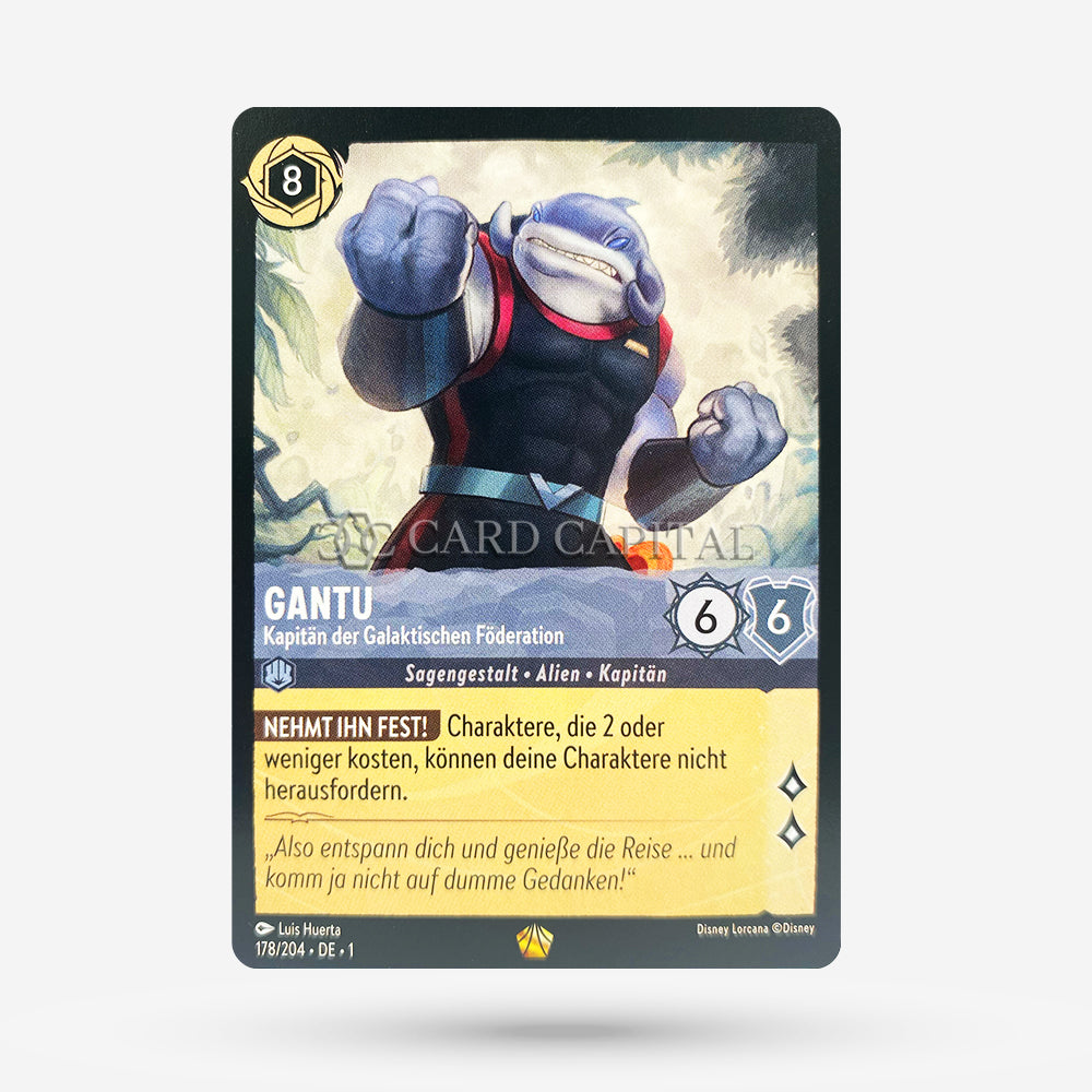 Gantu - Kapitän der Galaktischen Föderation 1TFC 178 Legendary DE NM+