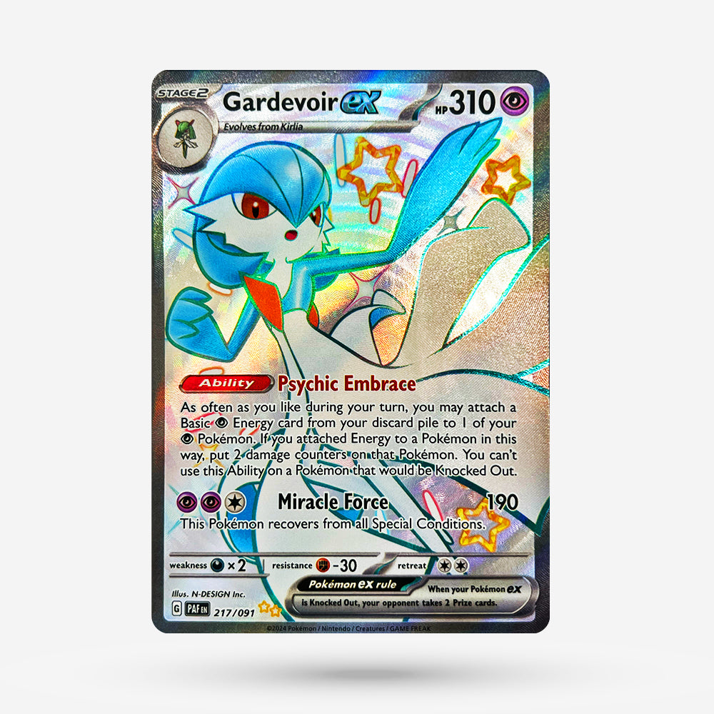 Gardevoir ex PAF 217 Shiny Ultra Rare EN NM+
