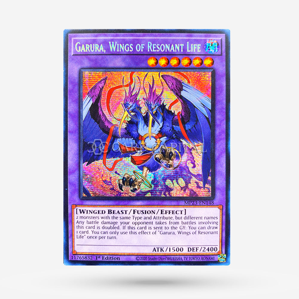 Garura, Wings of Resonant Life MP23-148 Secret Rare EN NM+