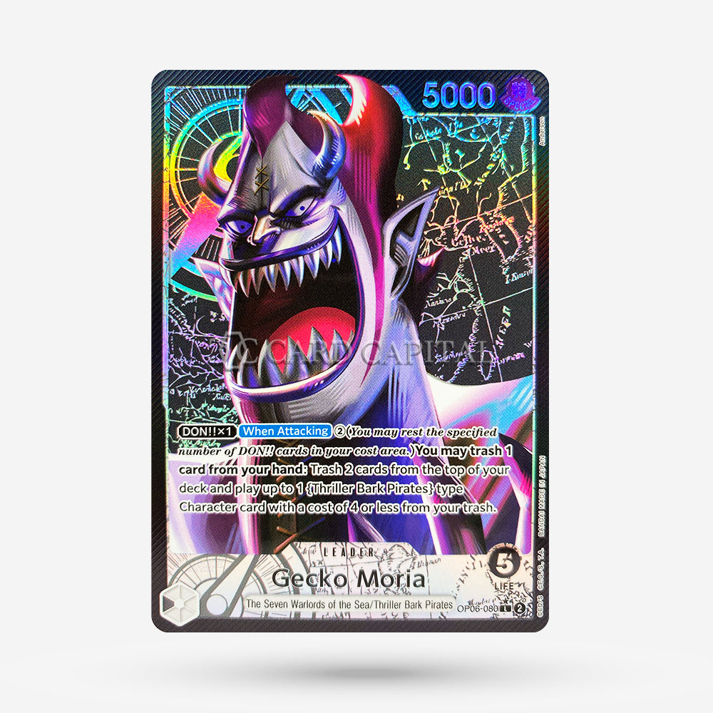 Gecko Moria (OP06-080) Leader Alternate Type EN MT+ | CardCapital