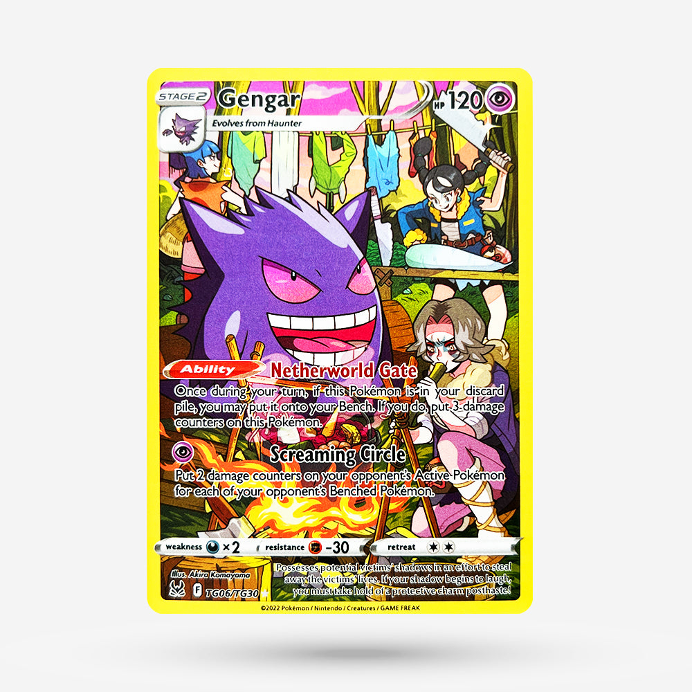 Gengar LOR TG06 Illustration Rare EN NM+