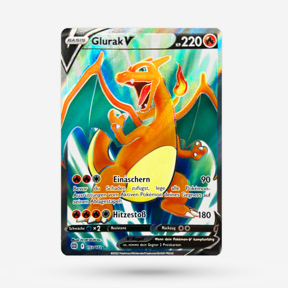 Glurak V BRS 153 Ultra Rare DE NM+
