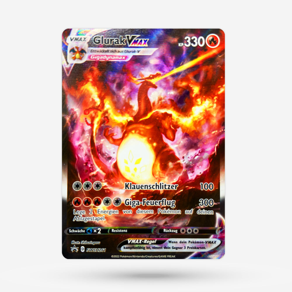 Glurak VMAX SWSH 261 Promo DE NM+