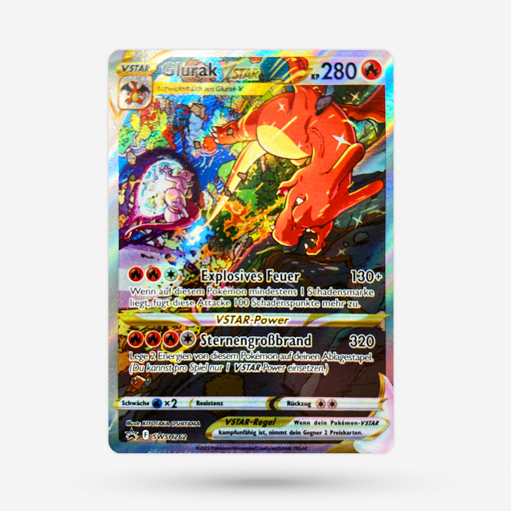 Glurak VSTAR SWSH 262 Promo DE NM+