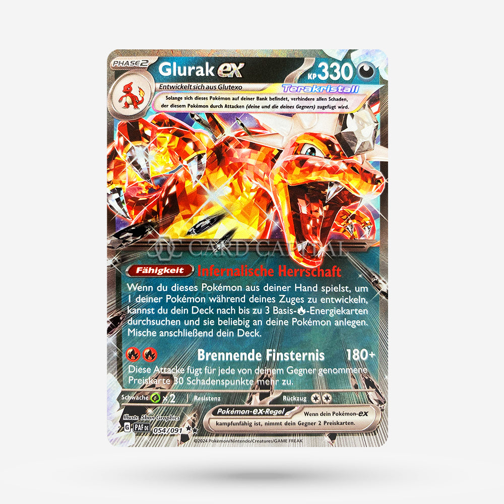 Glurak ex PAF 054 Double Rare DE NM+