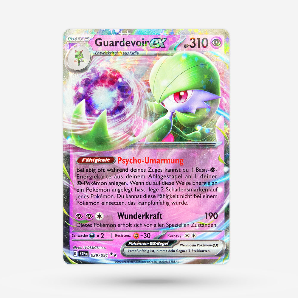 Guardevoir ex PAF 029 Double Rare DE NM+