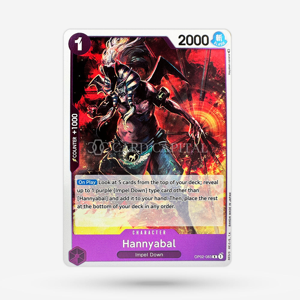 Hannyabal OP02-083 Rare EN NM+