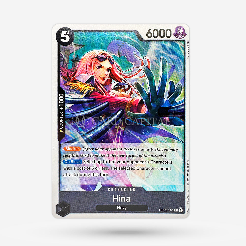 Hina OP02-110 Rare EN NM+