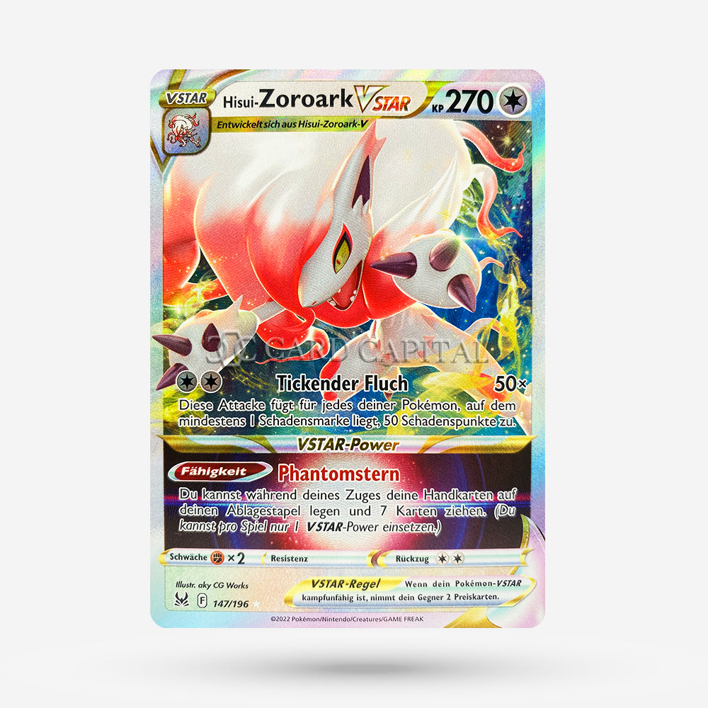 Hisui-Zoroark VSTAR LOR 147 Ultra Rare DE MT+