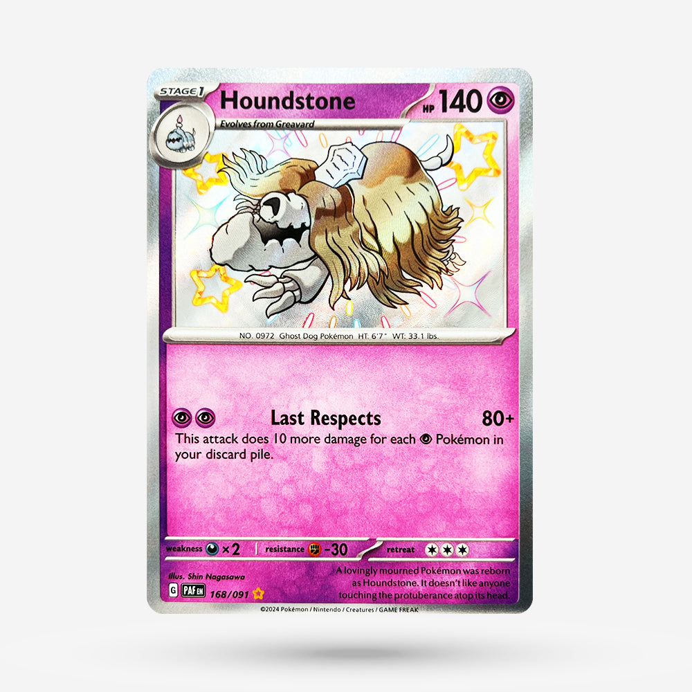 Houndstone PAF 168 Shiny Rare EN NM+