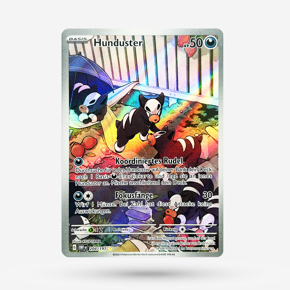 Hunduster OBF 204 Illustration Rare DE NM+