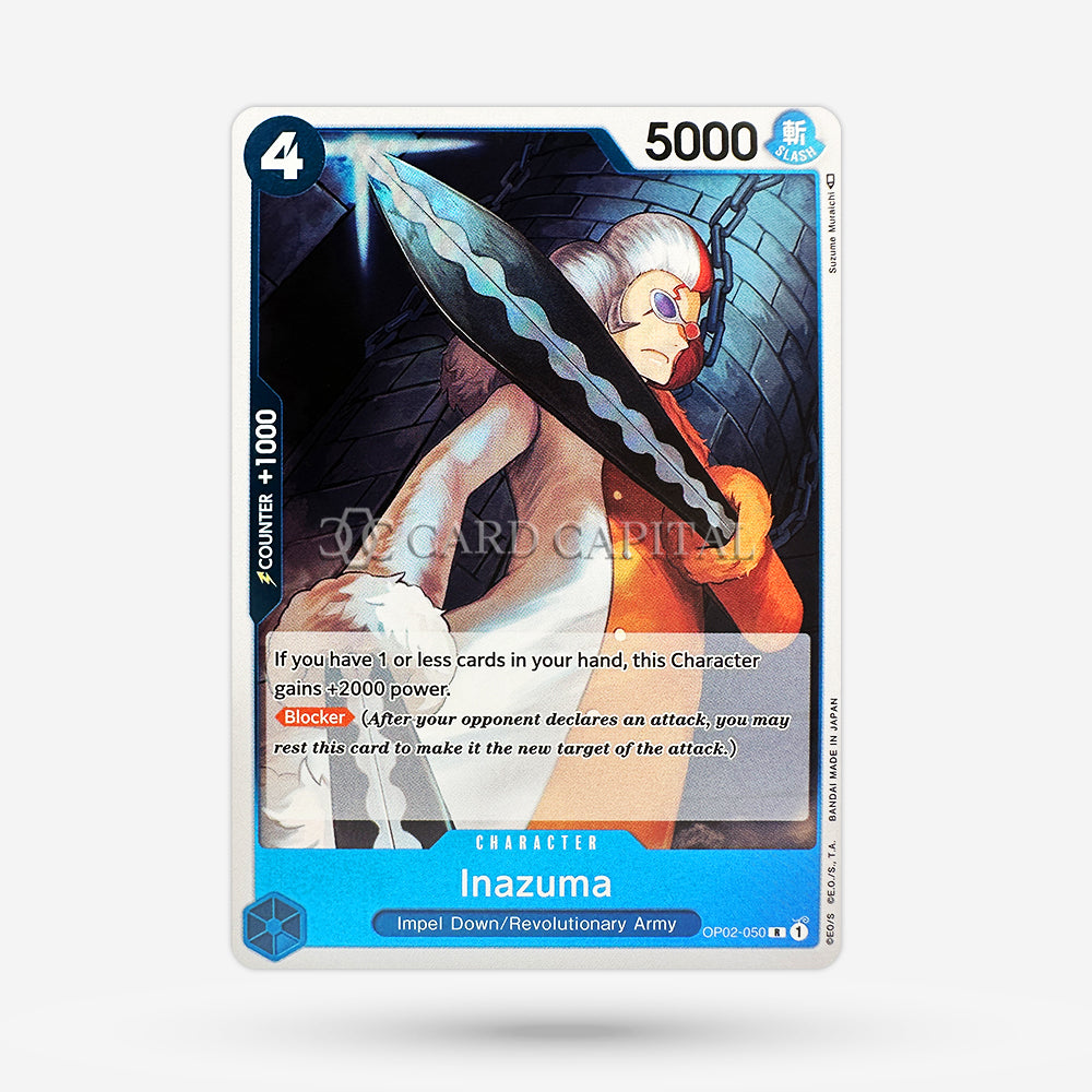 Inazuma OP02-050 Rare EN NM+