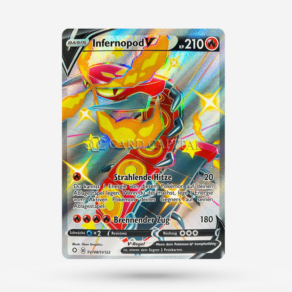 Infernopod V (SHF SV108) Shiny Ultra Rare DE NM+