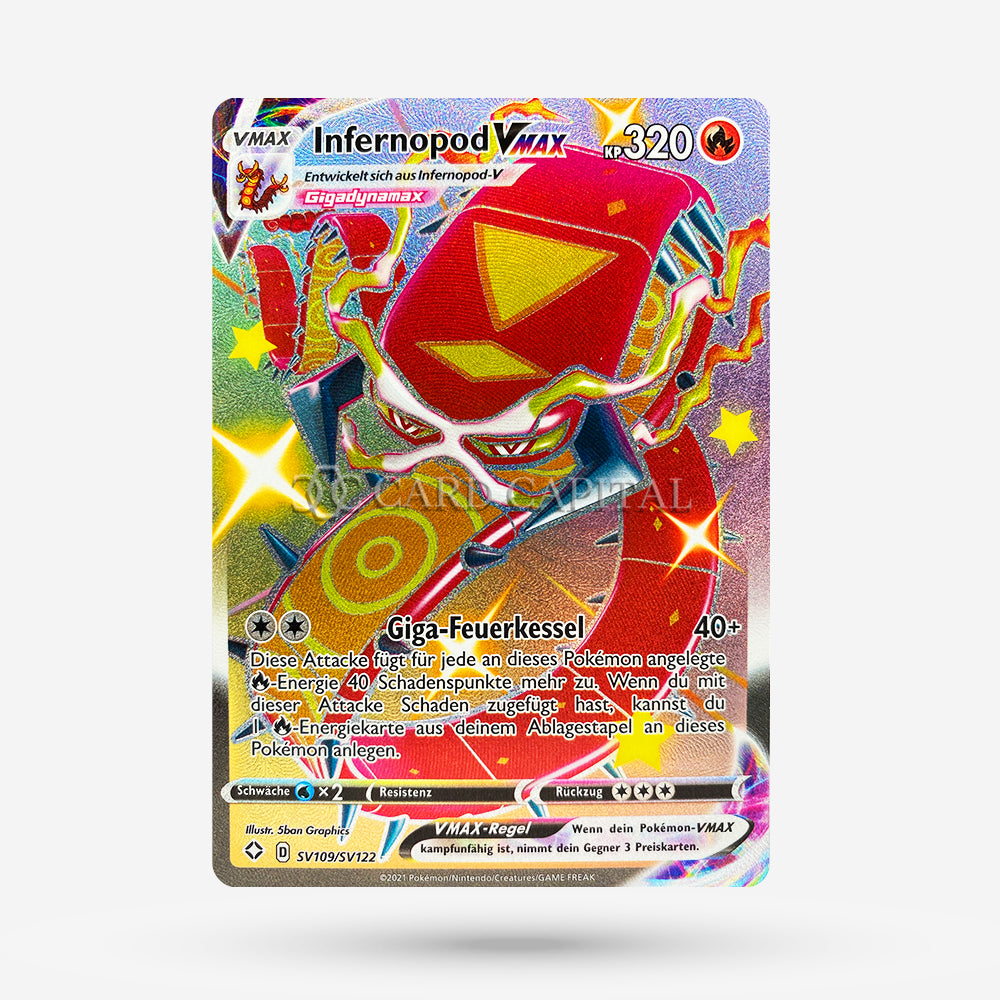 Infernopod VMAX (SHF SV109) Shiny Ultra Rare DE NM+