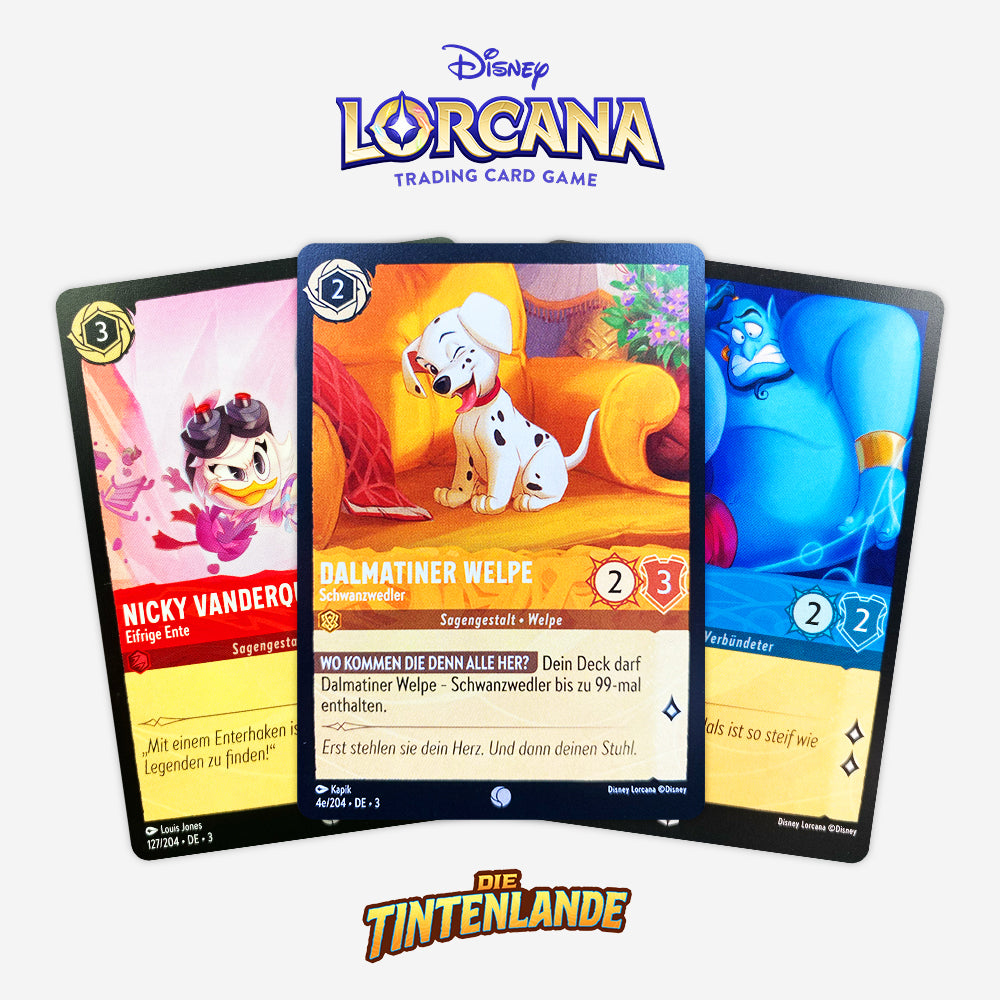 Lorcana 40 Cards "The Inklands" - German