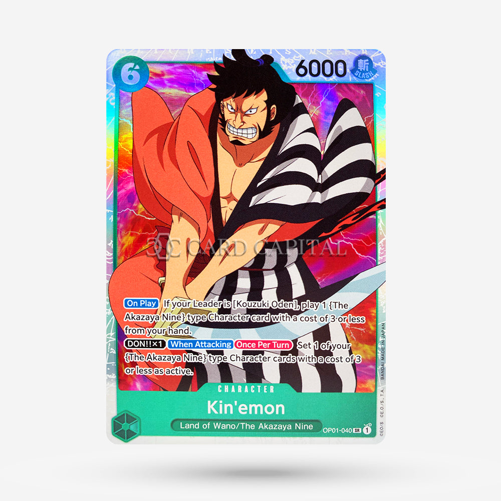 Kin'emon (OP01-040) Súper Raro ES