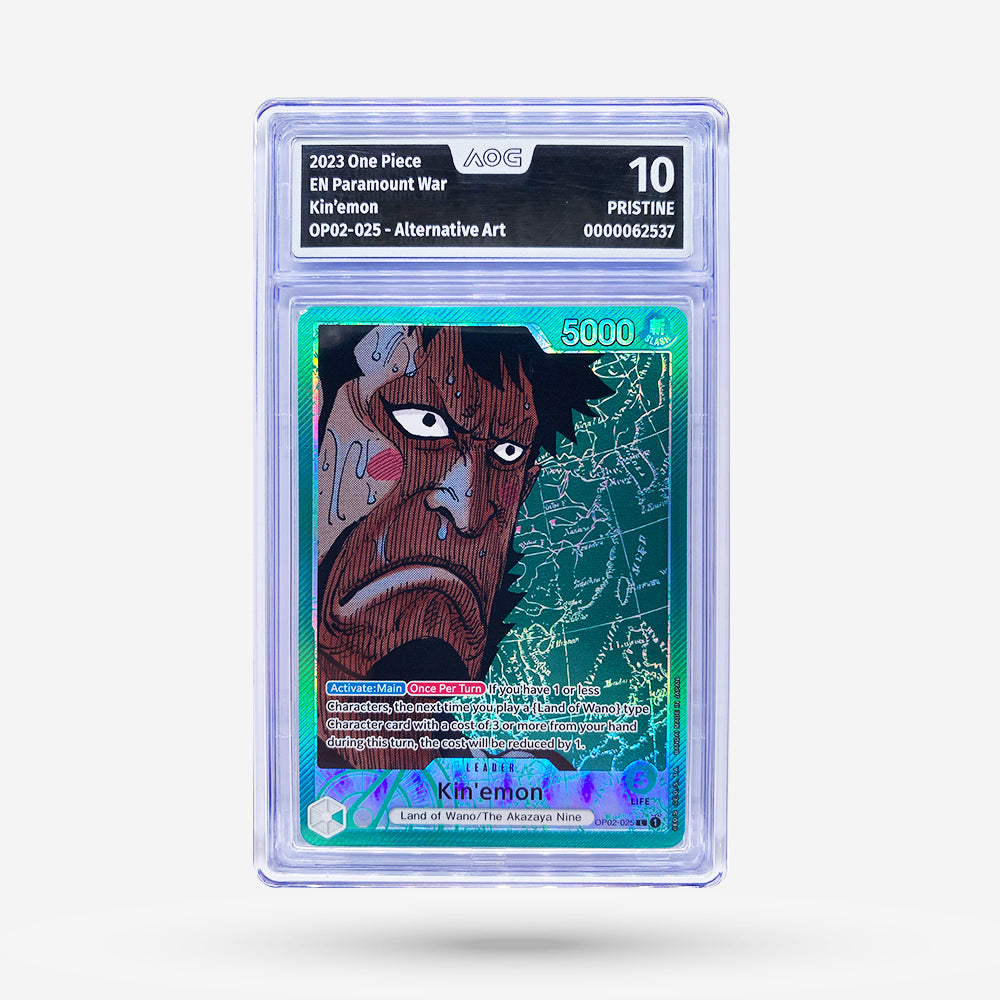 Kin'emon (OP02-025) Alternate Art EN AOG PRESTINE 10