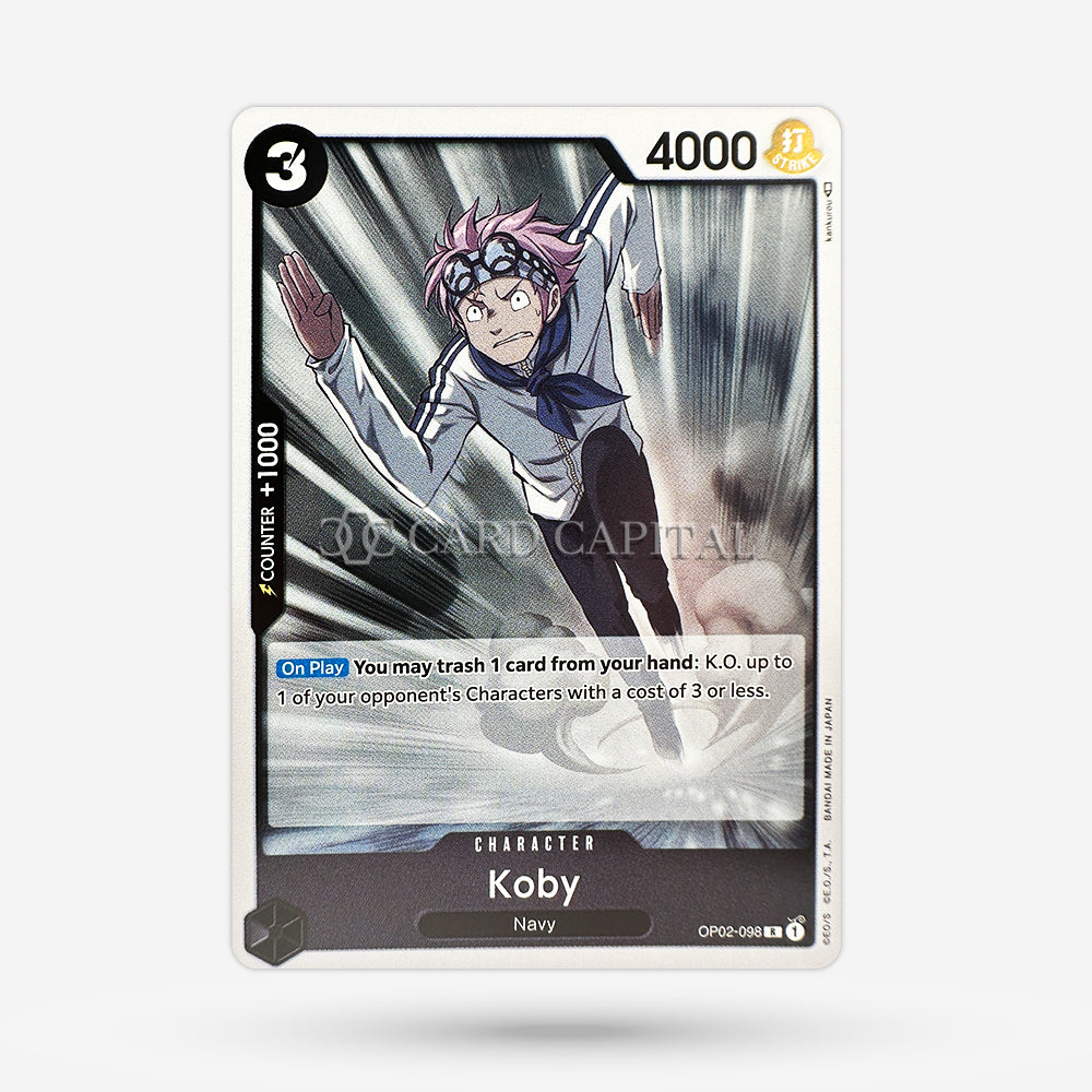 Koby OP02-098 Rare EN NM+