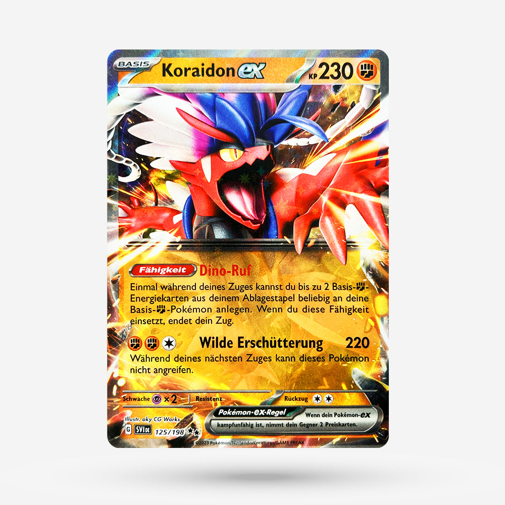 Koraidon ex SVI 125 Double Rare DE NM+