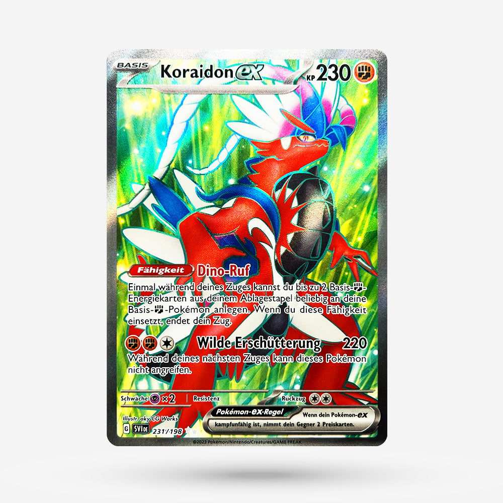Koraidon ex SVI 231 Ultra Rare DE NM+
