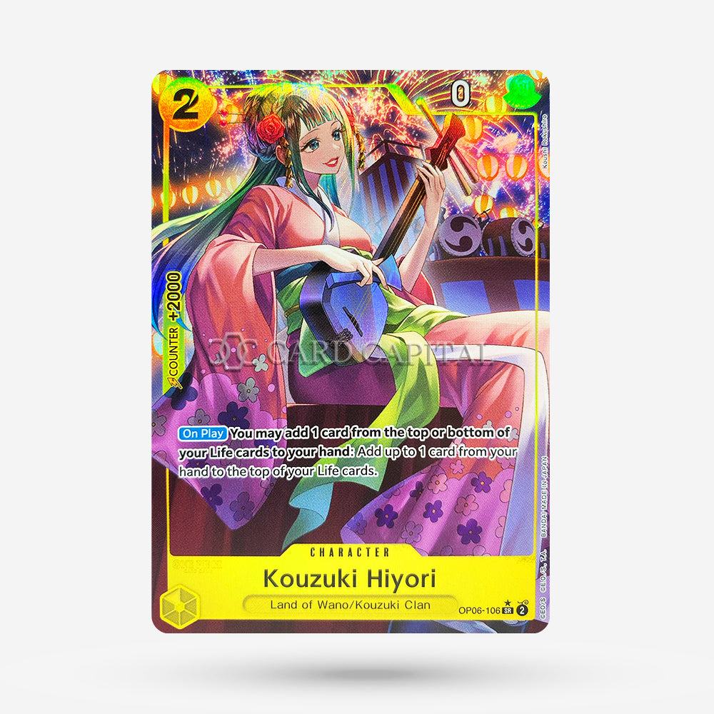 Kouzuki Hiyori OP06-106 Alternate Art EN MT+