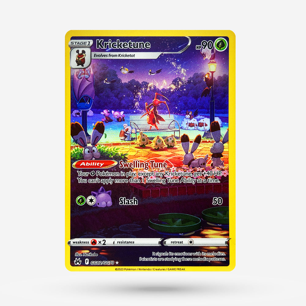Kricketune CRZ GG02 Illustration Rare EN NM+