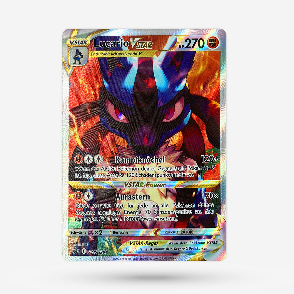 Lucario VSTAR SWSH 291 Promo DE NM+