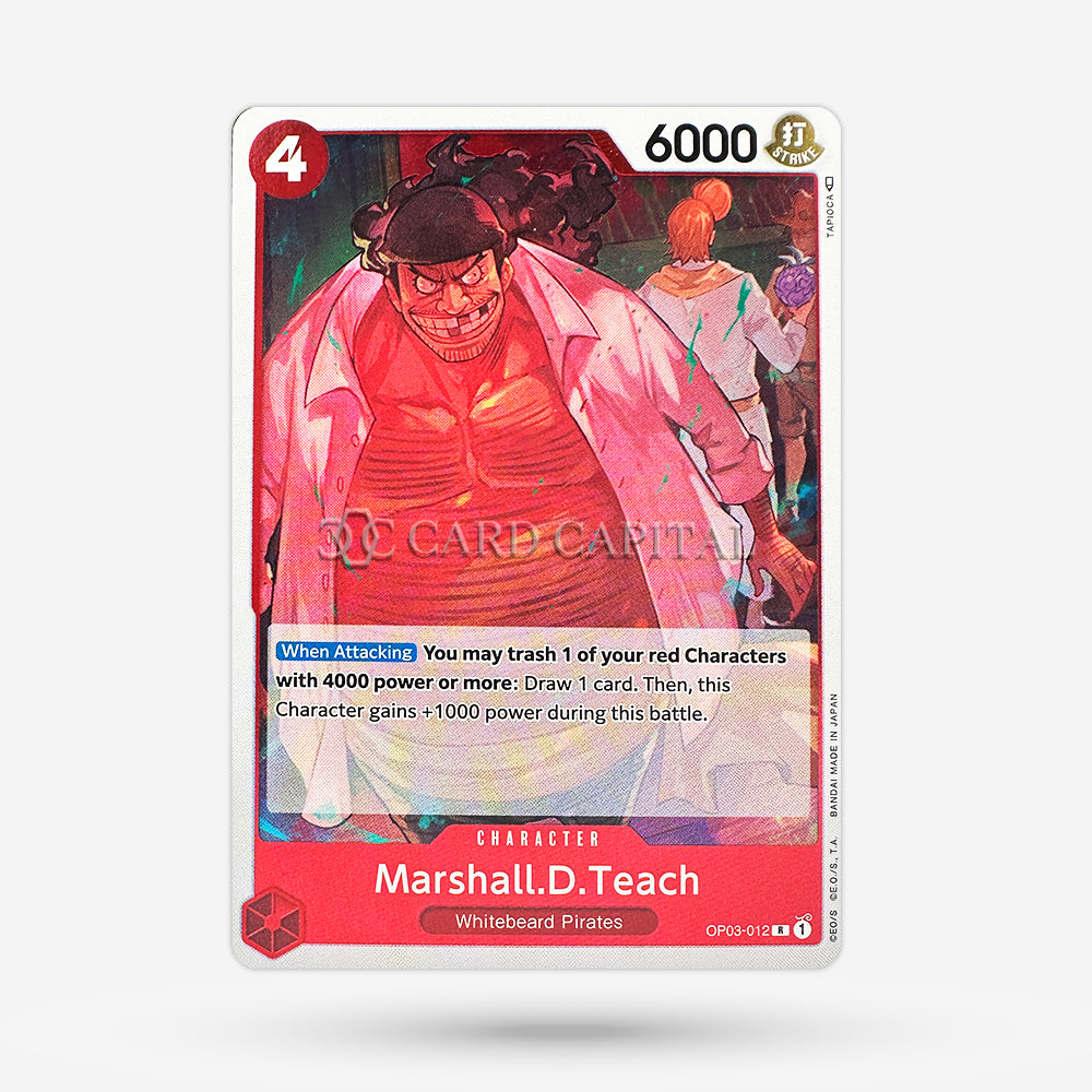 Marshall.D.Teach OP03-012 Rare EN NM+