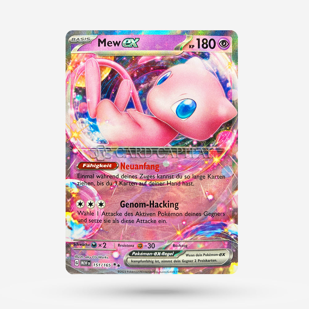 Mew ex MEW 151 Double Rare DE NM+