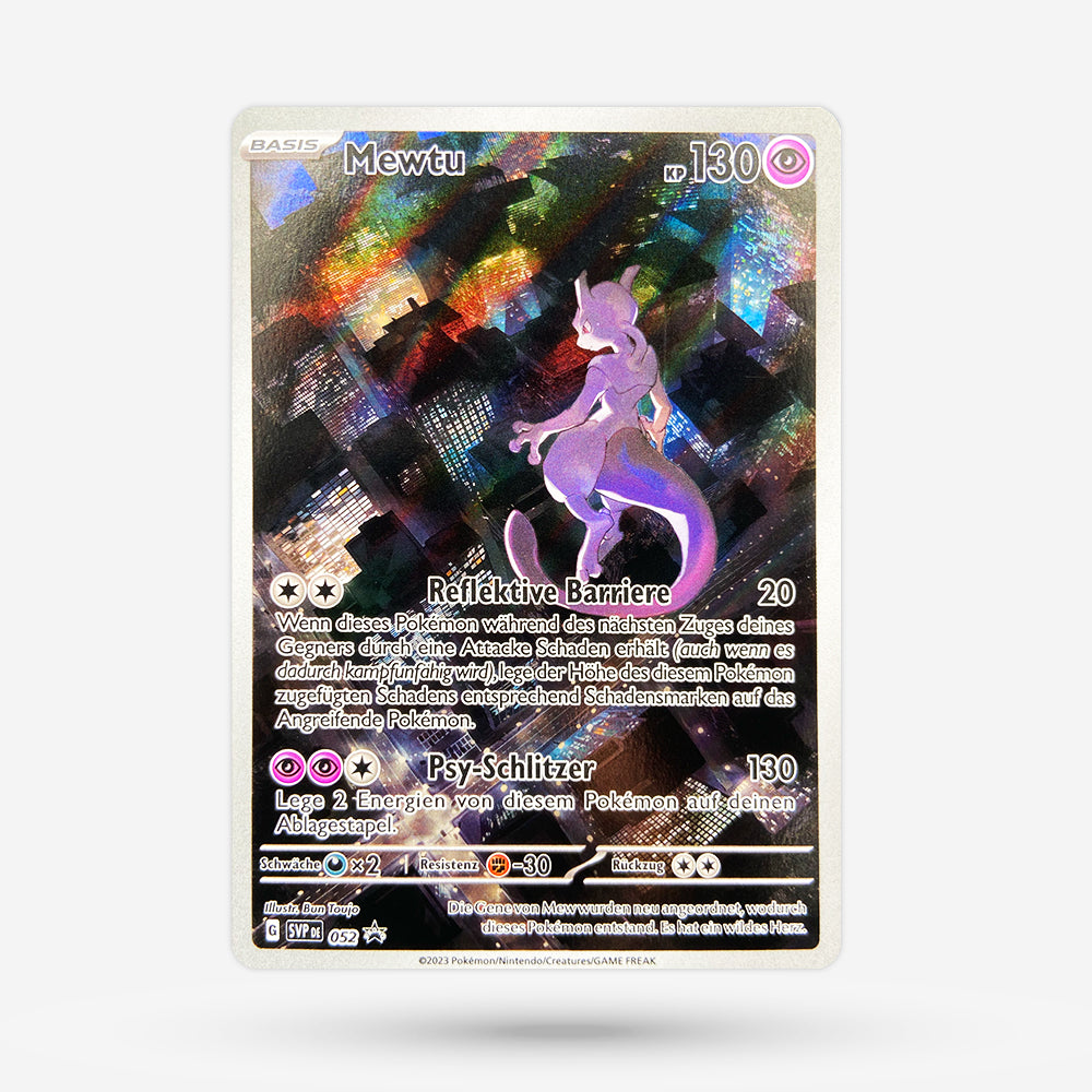 Mewtu SVP 052 Promo DE NM+